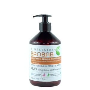 Bioelixire Vegan, odżywka nawilżająca z baobabem, 500ml