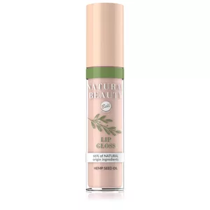 Bell błyszczyk z olejem z nasion konopii NATURAL BEAUTY Lip Gloss 001, 4g