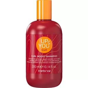 Inebrya Up To You Curl Boost, nawilżający szampon do włosów falowanych i kręconych, 300ml