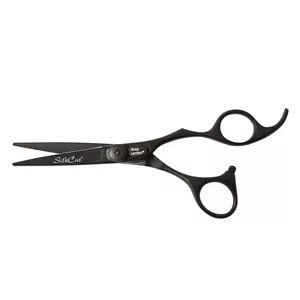 Olivia Garden SilkCut Matt Black, nożyczki, 5.75", czarne mat