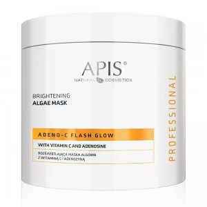 Apis Adeno-C Flash Glow, rozświetlająca maska algowa z witaminą C i adenozyną, 200g