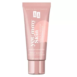 AA YOU.mmy Skin Peach Flawless Foundation podkład mineralny 01 Vanilla 30ml