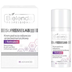 Bielenda Professional Supremelab, Re-Advanced, krem pod oczy odżywczo-przeciwzmarszczkowy z retinalem, 15ml