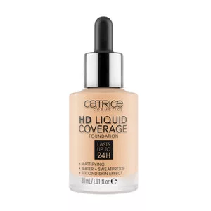 Catrice HD Liquid Coverage Foundation, podkład w płynie, 30ml, 005 Ivory Beige