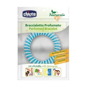 Chicco Perfumed Bracelet bransoletka zapachowa odstraszająca komary Błękitna