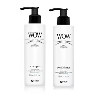 CeCe WOW Hair Extensions, zestaw do włosów przedłużanych, szampon + odżywka
