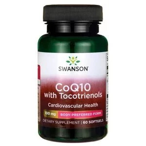 Swanson Koenzym Q10 100mg + Tocotrienole 10mg 60sg