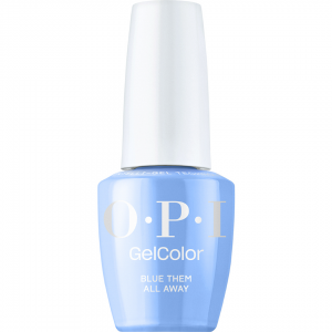 OPI Gel Color Intelli-Gel Make 'em Jelly, hybrydowy lakier do paznokci, Blue 'Em All Way Away, 15ml