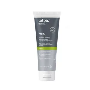 Tołpa Dermo Men, pure węglowy peeling oczyszczający przeciw zaskórnikom, 100ml