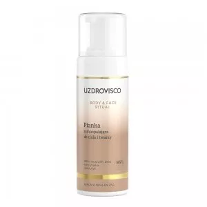 Uzdrovisco Body & Face Ritual pianka samoopalająca do ciała i twarzy 150ml