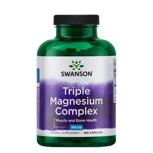 Swanson, triple magnesium complex, 300 kapsułek