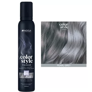 Indola Profession Color Style Mousse, pianka koloryzująca, perłowa szarość, 200ml