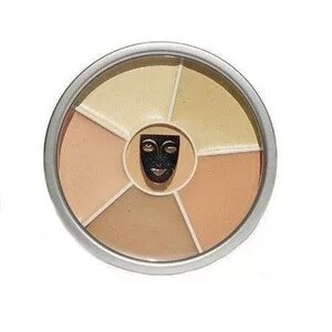 Kryolan, Dermacolor Camouflage Rainbow Set, paleta kamuflaży, 40g, odcień 00