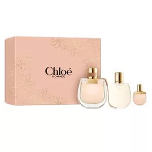 Chloe Nomade Zestaw prezentowy woda perfumowana 75ml + miniatura 5ml + balsam do ciała 100ml dla kobiet