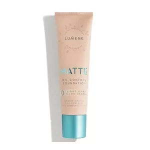 Lumene, podkład matujący, MATTE 0 Light Ivory