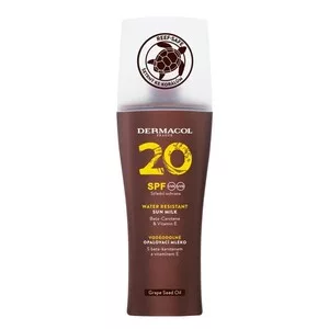 Dermacol Water Resistant Sun Milk wodoodporne mleczko do opalania w sprayu SPF20 200ml