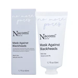 Nacomi Next Level, maseczka przeciw zaskórnikom, 50ml