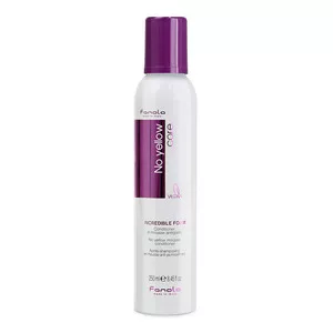 Fanola No Yellow Incredible Foam, odżywka w piance, 250ml