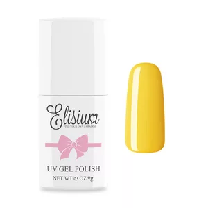 Elisium, lakier hybrydowy 023 Golden Apricot, 9g