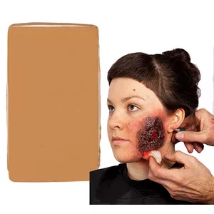 Kryolan Gelafix Skin, materiał do imitacji poparzeń, 60g, Dark