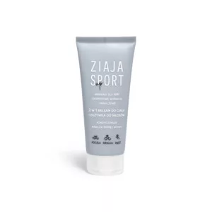 Ziaja Sport, 2w1 balsam do ciała i odżywka do włosów, 200ml