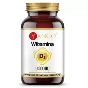 Yango Witamina D3 4000 IU suplement diety 90 kapsułek