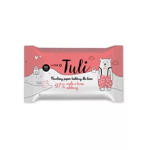 Luba Tuli nawilżany papier toaletowy dla dzieci Truskawka 50szt