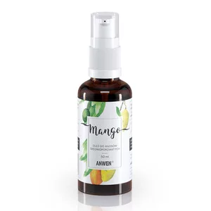 Anwen Olej Mango dla włosów średnioporowatych, 50ml