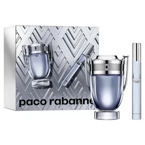 Paco Rabanne Invictus zestaw prezentowy dla mężczyzn woda toaletowa 100ml + miniatura 10ml