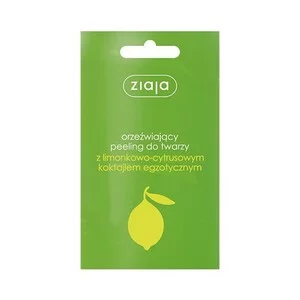 Ziaja Limonka, peeling do twarzy limonkowo-cytrusowy, 7ml