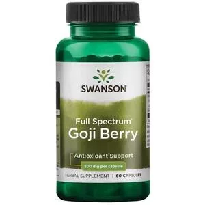 Swanson FS Goji 500mg 60 kaps