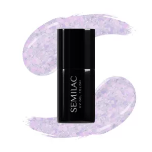 Semilac, lakier hybrydowy, 492 Icy Lavender Bliss, 7ml