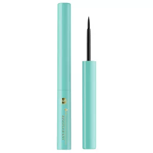 Bell Liquid Eyeliner, płynny eyeliner z drobinkami, 01 Sparkling black, 2,6g