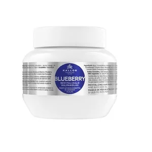 Kallos KJMN Blueberry rewitalizująca maska do włosów z ekstraktem jagód 275ml