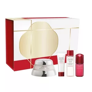 Shiseido Time Fighting Ritual zestaw krem przeciwstarzeniowy 50ml + pianka oczyszczająca 5ml + lotion do twarzy 7ml + serum przeciwstarzeniowe 10ml