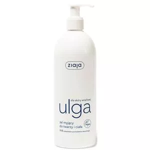 Ziaja Ulga, żel myjący do twarzy i ciała, 400ml
