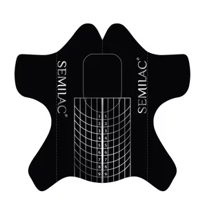 Semilac Semi HARDI Shaper Wide, szablony do przedłużania, 100szt
