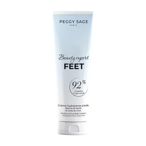 Peggy Sage, krem nawilżający Shea do stóp z olejkiem kokosowym, 100ml