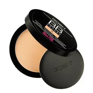 Gosh BB, prasowany puder do twarzy, matujący, 6,5g, 06 Warm Beige