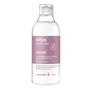 Tołpa Dermo Face Rosacal, wzmacniający płyn micelarny do mycia twarzy i oczu, 400ml