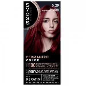 Syoss Permanent Color farba do włosów 5_29 Intensywna Czerwień