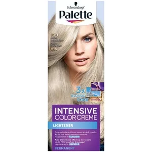 Schwarzkopf Palette Intensive Color Creme Lightener farba do włosów w kremie 10-1 (C10) Mroźny Srebrny Blond