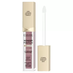 Eveline Cosmetics Wonder Match matowa pomadka w płynie 04A Mallow Flower 6.8ml