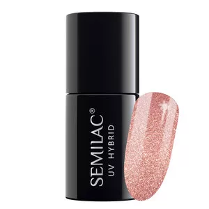 Semilac, lakier hybrydowy, 7ml, 094 Pink Gold