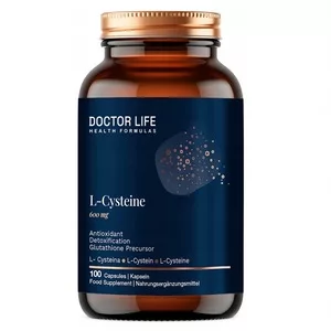 Doctor Life L-Cysteine 600mg suplement diety 100 kapsułek