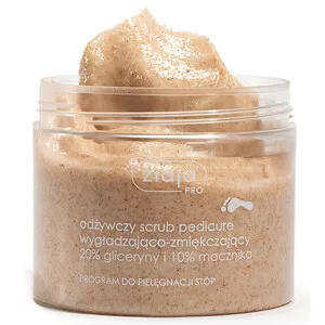 Ziaja Pro, wygładzająco-zmiękczający scrub do stóp, 300ml