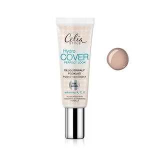 Celia Hydro Cover Perfect Look Foundation długotrwały podkład kryjąco-nawilżający 104 Karmel 30ml