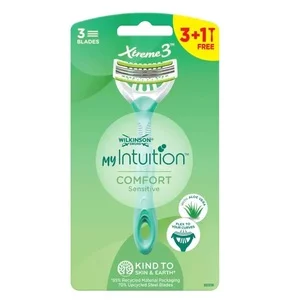 Wilkinson My Intuition Xtreme3 Comfort Sensitive jednorazowe maszynki do golenia dla kobiet 4szt