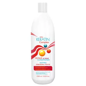 CeCe Total Keratin Complex, odżywka, odbudowa i połysk do włosów suchych, zniszczonych i matowych, 1000ml