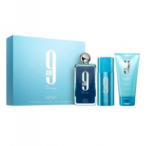 Afnan 9AM Dive zestaw woda perfumowana spray 100ml + żel pod prysznic 150ml + dezodorant spray 150ml (U)